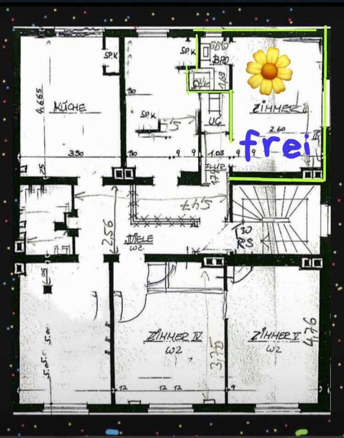 Gaestezimmer Am Weinberg Daire Kassel Dış mekan fotoğraf